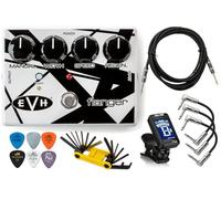Tonebird MXR EVH117 Flanger Electric Guitar Effects Pedal Instrument Cable, Multi-Tool, Dunlop Picks, True Tune Chromatic Tuner, Patch Cable Bundle