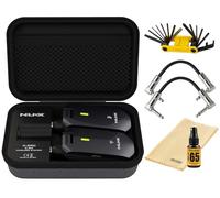 Tonebird NUX C-5RC Wireless Guitar System 5.8GHz Transmitter and Receiver Auto Match, Charging Case Bundle