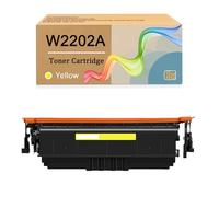 Toner Cartridge 220A W2200A W2201A W2202A W2203A Works for HP 4201 4202 4203 CDN/dn/dw MFP 4301 4302 4303 Dwe/ Series Monochrome Laser Printer, Reliability Longevity (Yellow)
