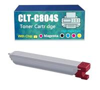 Toner Cartridge CLT-C804S CLT-K804S CLT-M804S CLT-Y804S Works for Samsung X3220NR X3280NR Series Monochrome Laser Printer, Yields Up to 20,000 Pages，Reliability Longevity (Magenta)