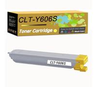 Toner Cartridge CLT-K606S CLT-M606S CLT-Y606S CLT-C606S Works for Samsung MultiXpress CLX-9250ND CLX-9252NA CLX-9350ND CLX-9352NA Series Monochrome Laser Printer (Yellow)