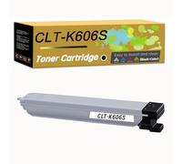 Toner Cartridge CLT-K606S CLT-M606S CLT-Y606S CLT-C606S Works for Samsung MultiXpress CLX-9250ND CLX-9252NA CLX-9350ND CLX-9352NA Series Monochrome Laser Printer (Black)