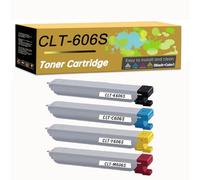 Toner Cartridge CLT-K606S CLT-M606S CLT-Y606S CLT-C606S Works for Samsung MultiXpress CLX-9250ND CLX-9252NA CLX-9350ND CLX-9352NA Series Monochrome Laser Printer (BYMC 4 pcs)