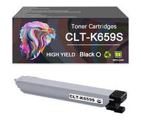 Toner Cartridge CLT-K659S CLT-C659S CLT-M659S CLT-Y659S Works for Samsung MultiXpress CLX-8640ND CLX-8650ND Series Monochrome Laser Printer, Yields Up to 20,000 Pages (Black)