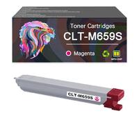 Toner Cartridge CLT-K659S CLT-C659S CLT-M659S CLT-Y659S Works for Samsung MultiXpress CLX-8640ND CLX-8650ND Series Monochrome Laser Printer, Yields Up to 20,000 Pages (Magenta)