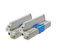 Toner Cartridge Compatible for OKI C332 MC363 C332dn | Color Printing, Office Use, Clear Output, Stable Performance, Black And Color Toner(2pc Black)