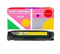 Toner Cartridge compatible with 205A CF530A CF531A CF532A CF533A for HP Color LaserJet Pro M154 M154a M154nw M180 M180n M180nw M180fw M181 M181n M181fw M181fn M181cdw printers(Yellow)