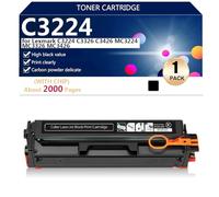 Toner Cartridge Compatible with Chip for Lexmark C3224 C3326 C3426 MC3224 MC3326 MC3426 Printers, 2 Especificaciones Disponibles,Black-WITH Chip