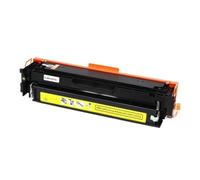 Toner Cartridge, Compatible with HP, W2210A W2110A M255dw | W2211A W2212A W2213A W2111A W2112A W2113A, 207A 206A, M255nw M282nw M283cdw M283fdw M283fdn(206A W2112A--1PCS-Y)