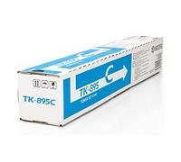 Toner Cartridge Compatible with Kyocera FS-C 8520 MFP Kyocera TK895 °C 02 K0CNL0, 0T2 K0CNL, 1T02 K0CNL0, 1T0T2 K0CNL, 2 K0CNL0, T2 K0CNL Premium Printer Cartridge - cyan - 6,000 Pages