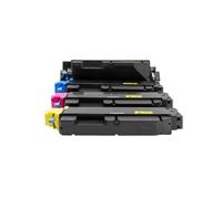 Toner Cartridge, Compatible with Kyocera, TK5140 M6030cdn M6530cdn | P6130cdn, BK 7K CMY 6K, CMYK, High Volume(BK-140g)