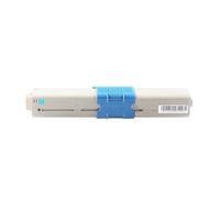 Toner Cartridge, Compatible with OKI, 46508712 46508711 C332dn | 46508710 46508709 MC363dn C332 MC363, with chip, BK 3.5KPages CMY 3KPages(Cyan 46508711)