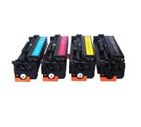 Toner Cartridge CRG-055H In Four Colors Compatible With I-SENSYS LBP663Cdw LBP664Cx MF742Cdw Page Yield 7600-5900(CRG055H WITH CHIP)