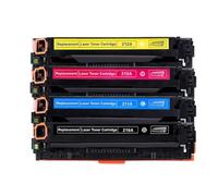 Toner Cartridge For 210 210A CF210A CF211A CF212A CF213A 131A Compatible With HP Pro 200 Color M251nw Pro 200 Color M276n NW(M)