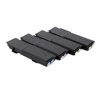 Toner Cartridge K C Y M Compatible With Dell C2660 C2665 | Fits C2660dn C2665dnf; Replaces 593-BBBU 593-BBBT 593-BBBR 593-BBBS(Y)