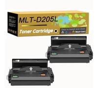 Toner Cartridge MLT-D205L MLTD205L Works for Samsung ML-3312ND ML-3712DW ML-3712ND SCX-4835FD SCX-4835FR SCX-5639FR Series Monochrome Laser Printer, Yields Up to 5,000 Pages (Black×2)