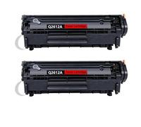 Toner Cartridge Q2612A 12A 2612 For Printer Models 1010 1012 1015 1020 3015 3020 3030 3050 1018 1022(2 Pcs)