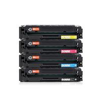 Toner Cartridge With Chip Fit For Canon MF662Cdw MF664Cdw MF665Cdw MF667Cdw LBP646Cdw LBP647Cdw 3.5K 2. CRG075 CRG075H(1X CRG075 Yellow)