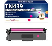 Toner Cartridges Compatible TN439 for Brother HL-L8260CDW HL-L8360CDW HL-L8360CDWT HL-L9310CDW MFC-L8610CDW Printers, High Estimated Yield 3000 Pages,Magenta