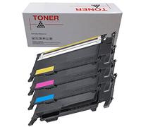 Toner CLP 320 Cyan Compatible for Samsung CLP 320 320N 325 325W Clx 3185 CLT-C4072S, Capacity: 1,000 Pages