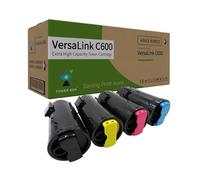 Toner Exp Toner Cartridge for Xerox VersaLink C600,C600N,C600NW, Compatible with 106R03920, 106R03921, 106R03922, 106R03923 CMYK Multipack. Prints up to 16,900 pages.