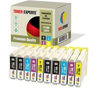 TONER EXPERTE 10 XL Compatible LC1000 LC970 Premium Ink Cartridges for DCP-130C 135C 150C 260C 330C 350C 357C 540CN 560CN 750CW 770CW Fax-1355 1360 1460 2840C MFC-235C 240C 440CN 465CN 5460CN