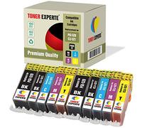 TONER EXPERTE 10 XL Compatible PGI-520 CLI-521 Premium Ink Cartridges for Pixma iP3600 iP4600 iP4700 MP540 MP550 MP560 MP620 MP630 MP640 MP990 PGI-520BK CLI-521BK CLI-521C CLI-521M CLI-521Y