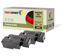 TONER EXPERTE 2-Pack Black Compatible Premium Toner Cartridges for Dell 1250c, 1350cn, 1350cnw, 1355cn, 1355cnw, C1760nw, C1765nf, C1765nfw, C17XX