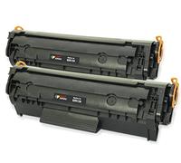 TONER EXPERTE 2-Pack Compatible Premium Toner Cartridges Replacement for LaserJet 1010 1012 1015 1018 1020 1022 3010 3015 3020 3030 3050 3052 3055 M1005 M1319f MFP i-SENSYS LBP2900 LBP2900i