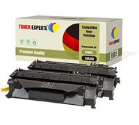 TONER EXPERTE 2-Pack Compatible with CE505A 05A Premium Toner Cartridges Replacement for LaserJet P2033 P2034 P2035 P2036 P2037 P2050 P2054 P2055 P2055d P2055dn P2055x LBP-6680x MF-6140dn