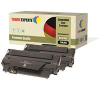 TONER EXPERTE 2-Pack Compatible with MLT-D1052L Premium Toner Cartridges for Samsung ML-1910, ML-1911, ML-1915, ML-2525, ML-2525W, ML-2580N, SCX-4600, SCX-4623F, SCX-4623FN, SCX-4623FW, SF-650