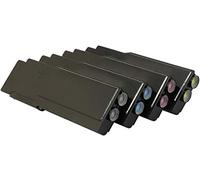 TONER EXPERTE® 4 Toner Cartridges compatible for Dell C2660 C2660dn C2665 C2665dn C2665dnf (Black: 6000 & Cyan, Magenta, Yellow: 4000 Pages)