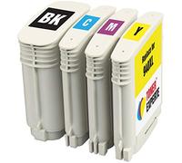 TONER EXPERTE® 4 XL (1 SET) Compatible Ink Cartridges Replacement for 940 940XL OfficeJet Pro 8000 8500 8500A A809a A809n A909a A909g A910a A910g C4906AE C4907AE C4908AE C4909AE | High Capacity