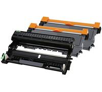 TONER EXPERTE® Compatible DR2200 Imaging Drum Unit + 2x TN2220 TN2010 Toner Cartridges for Brother HL-2220 2230 2240 2250DN 2270DW 2130 2132 2135W FAX-2840 2940 MFC-7360N 7860DW DCP-7055 7060D 7065DN