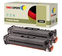TONER EXPERTE® Pack of 2 Black Toner Cartridges Replacement for CE410X 305X compatible with LaserJet Pro 400 Color MFP M475dn M475dw M451nw M451dn M451dw Pro 300 M351a M375nw (4400 Pages)