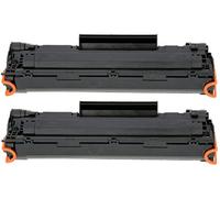 TONER EXPERTE® Pack of 2 Compatible CE285A Toner Cartridges Replacement for LaserJet Pro P1102 P1102w P1100 M1130 M1210 MFP M1212nf M1213nf M1217nfw M1132 M1134 M1136 P1103 P1104 P1106 (1600 Pages)