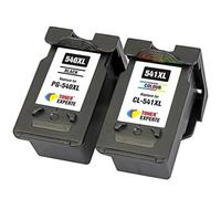 TONER EXPERTE PG-540XL&CLI-541XL 2-Pack Compatible for Canon Pixma TS5150, MG3650, MX475 | High-Yield XL Replacement Ink Cartridges | Latest Chip Technology