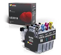 TONER EXPERTE Set of 4 XL Compatible LC3219XL Premium Ink Cartridges for MFC-J5330DW MFC-J5335DW MFC-J5730DW MFC-J5930DW MFC-J6530DW MFC-J6930DW MFC-J6935DW (Black, Cyan, Magenta, Yellow)