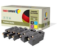 TONER EXPERTE Set of 5 Compatible Premium Toner Cartridges for Dell 1250c, 1350cn, 1350cnw, 1355cn, 1355cnw, C1760nw, C1765nf, C1765nfw, C17XX