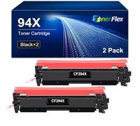 TONER FLEX Compatible 2 Packs 94X CF294X Toner Cartridge for MFP M148dw M148fdw M149fdw M118dw