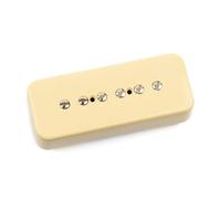 Tonerider Hot 90 Neck Pickup, Cream, Alnico 5 Magnet, Soapbar P90 Pickup, Perfect For Blues And Rock, 5-Year Warranty