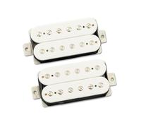 Tonerider Panama Humbucker Pickup Set, White, 50mm Spacing - Ceramic Magnets, High Output, Perfect For 80s Shred, 4-Conductor Wiring, 5-Year Warranty