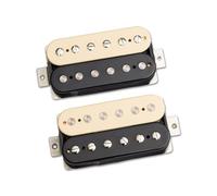 Tonerider Rocksong Humbucker Pickup Set, Reverse Zebra, 50mm Spacing - Alnico 2 Magnets, Overwound PAFs, Power And Dynamics, 4-Conductor Wiring, 5-Year Warranty