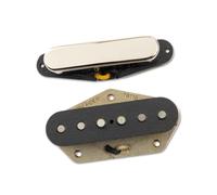Tonerider Vintage Plus Telecaster Pickup Set, Nickel Cover, Left-Handed, Alnico 5 Magnets, Perfect For Country And Rock, 5-Year Warranty