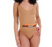 TONEST Women shapewear bodysuit tummy control slimming body shaper snatched waist slimmer designed in germany 3000-MS-CC, Dark Beige, Medium