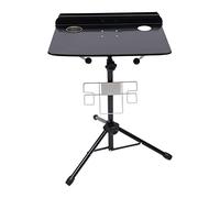 TONFEION Tattoo Workstation, Adjustable Portable Tattoo Tray Mobile Tattoo Table Rolling Tattoo Workbench Beauty Desk Table Arm Rest Stand, for Tattoo Beauty Massage Pedicure Manicure