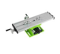 TONFEION Working Table Milling Machine Milling Machine Table Multifunction Worktable Mini Bench Worktable Drillt Adjustment X-Y Table with Scale 31 x 9 x 8 CM