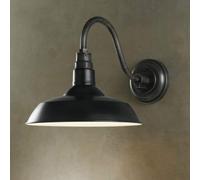 TONFON Antique Wall Lamp Exterior Dome Gooseneck Wall Sconce