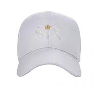 TONFON Baseball Cap Hiphop Sun Hat Six The Musical Logo Cap Baseball Cap Designer hat Men's hat Women Men's Fashion Sunscreen Golf Cap Snapback Adjustable Birthday Gifts