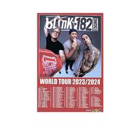 TONFON Blink Poster & 182 World Tour 2023 Or 2024 Poster Canvas Poster Bedroom Decor Sports Landscape Office Room Decor Gift Unframe-style 08x12inch(20x30cm)